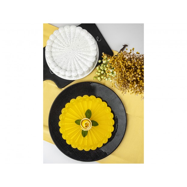 Taç Granite Die Cast Tart Mold Cream 26 Cm