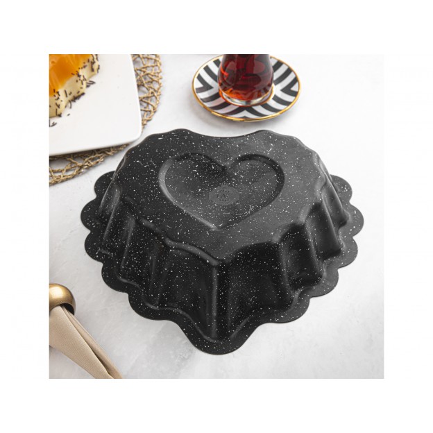 Taç Amanda Granite Cake Mould Black