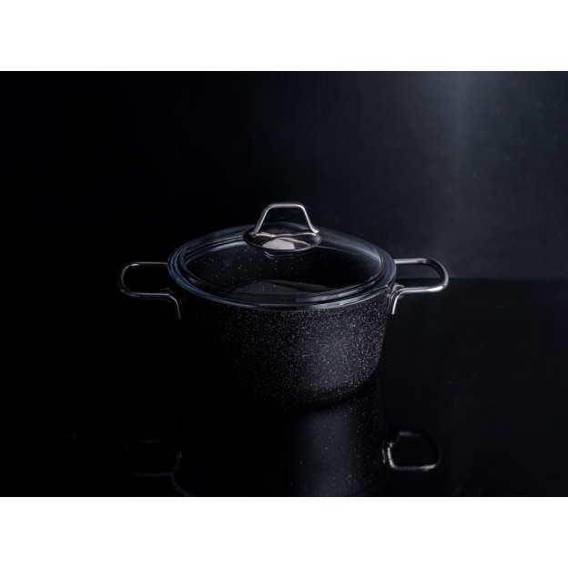 Taç Black Edition Granite High Casserole 24 cm 