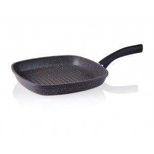 Taç Vision Cast Aluminium Rectengulary Grill Pan 28 cm Grey