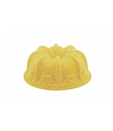 Taç Minori Silicone Round Baking Ware Yellow/ Cream