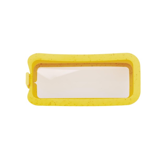 Taç Minori Silicone Rectangular Cake Mold Yellow / Cream