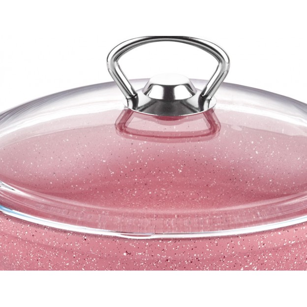 Taç Vision Cast Omelette Pan 22 cm Pink