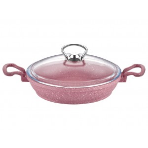 Taç Vision Cast Omelette Pan 22 cm Pink