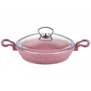 Taç Vision Cast Omelette Pan 20 cm Pink