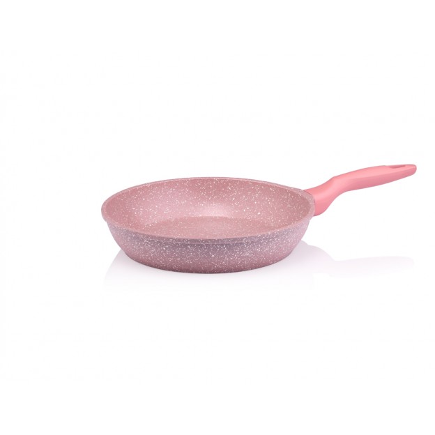 Taç 7 Pcs Silicone Cast Aluminium Cookware Set Pink