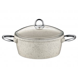 Taç Vision Cast High Casserole 20 cm White