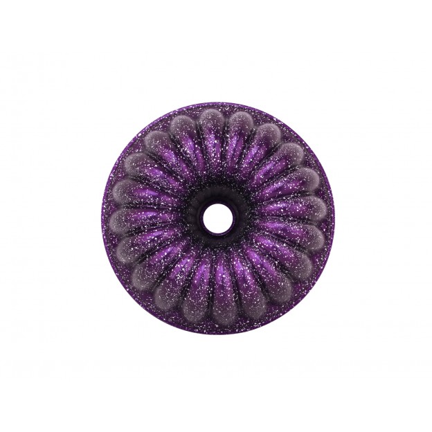 Taç Dilim Cast Alumınıum Cake Mould Purple