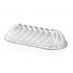 Taç Rüzgar Gülü Baton CasT Alumınıum Cake Mould White