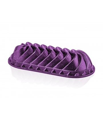 Taç Rüzgar Gülü Baton Cast Alumınıum Cake Mould Purple