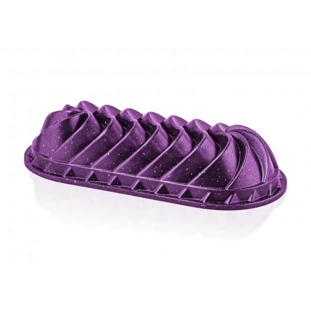 Taç Rüzgar Gülü Baton Cast Alumınıum Cake Mould Purple