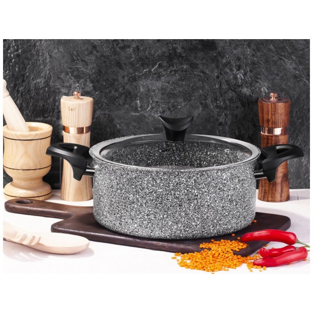 Taç Ultra Granite High Casserole 22cm