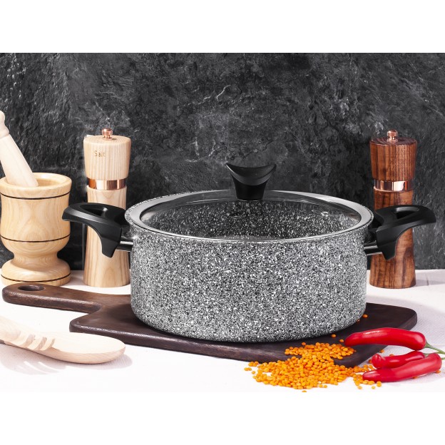 Taç Ultra Granit High Casserole 26cm