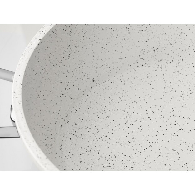 Taç Gravita Cast Low Casserole 24 cm White