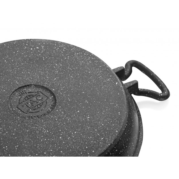 Taç Gravita Döküm Sahan 20 cm Siyah
