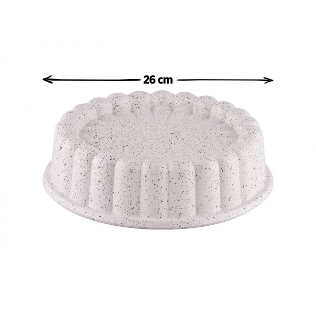Taç Granite Die Cast Tart Mold Cream 26 Cm