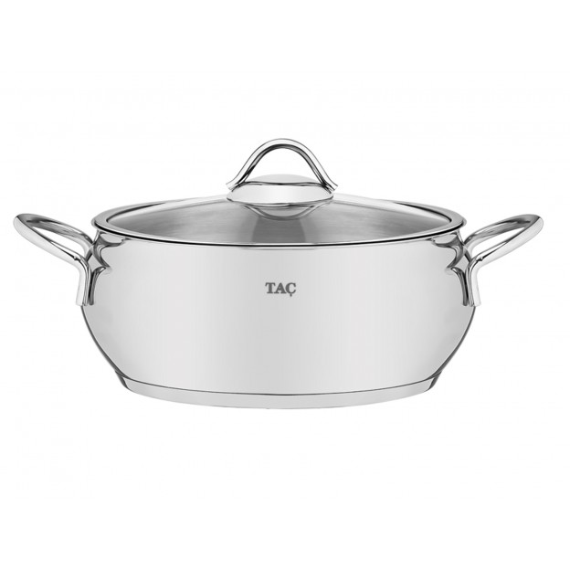 Taç Vitali Induction 8 Pcs Stainless Steel Cookware Set