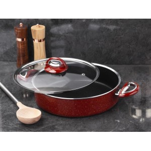 Taç Titan Granite Low Casserole 20 Cm