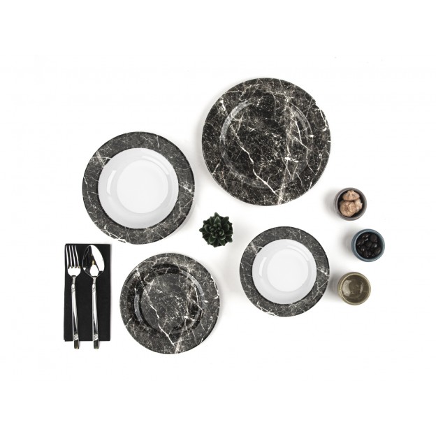 Taç Bahar Rosali 24 Pieces Dinner Set