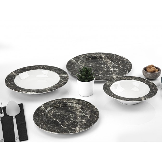 Taç Bahar Rosali 24 Pieces Dinner Set