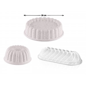 Taç Cast Alumınıum 3 pcs Cake Mould Set 2