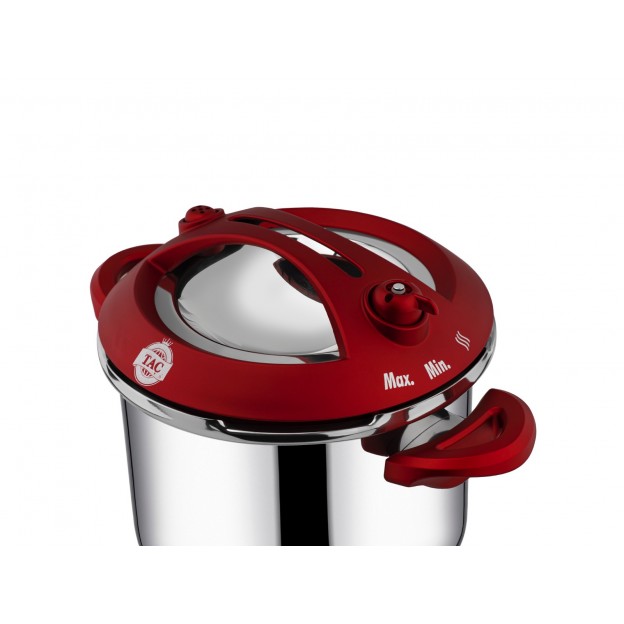 Taç Presto Inductio 4-6 Lt. Pressure Cooker Pot Set Red