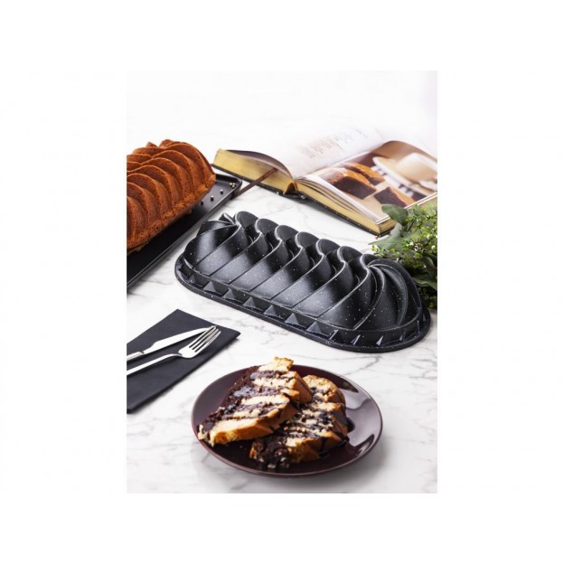 Taç 2 Pcs Cast Alumınıum Cake Moulds Set Black 1