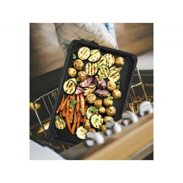 Taç Life Stove Döküm Derin Tepsi Siyah