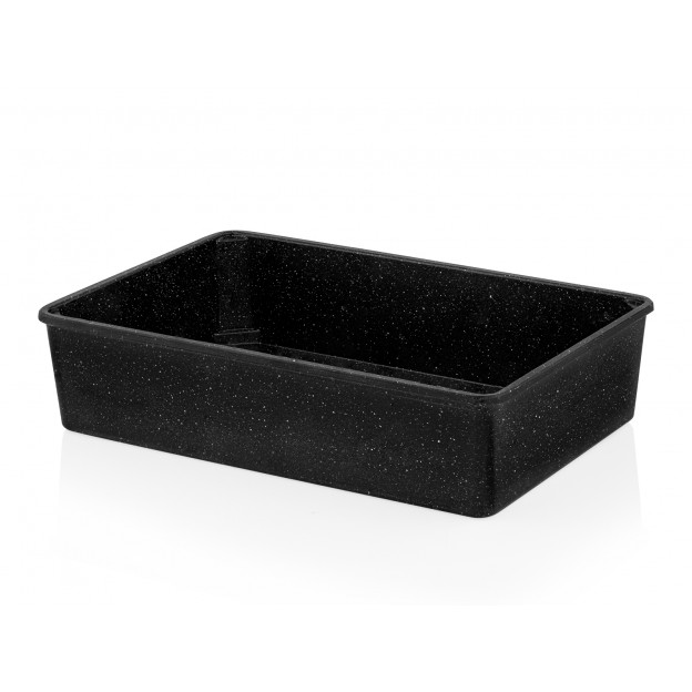 Taç Life Stove Die Cast Deep Tray Black