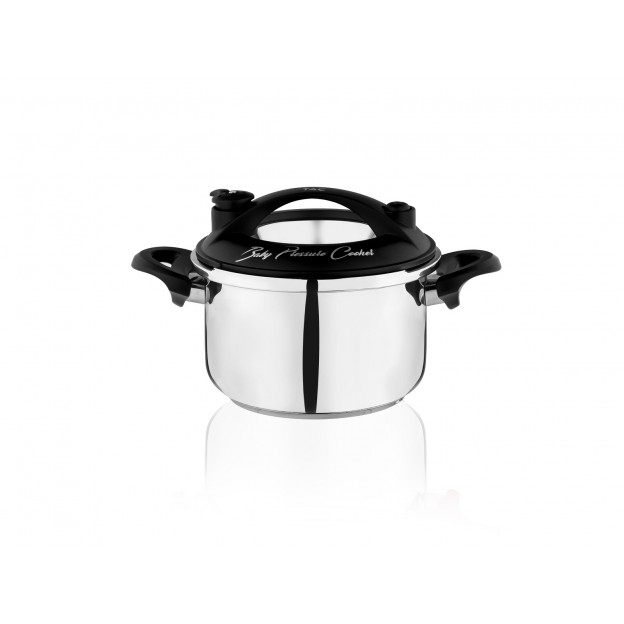 Taç Baby Induction Pressure Cooker Pot 2,5 Lt. Black