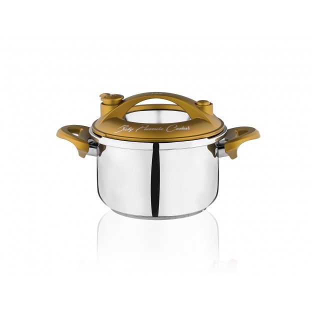 Taç Baby Induction Pressure Cooker Pot 2,5 Lt. Rose Gold