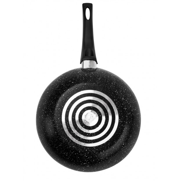 Taç Ultra Granite Plus Wok Pan 28 cm Black