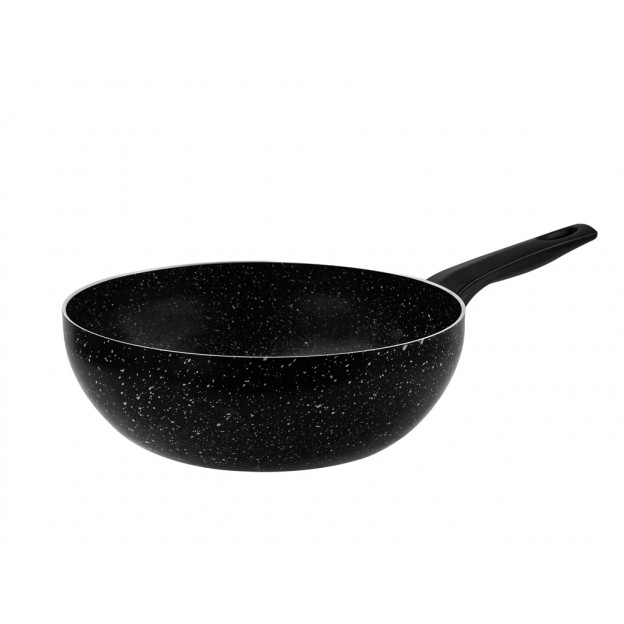 Taç Ultra Granite Plus Wok Pan 28 cm Black