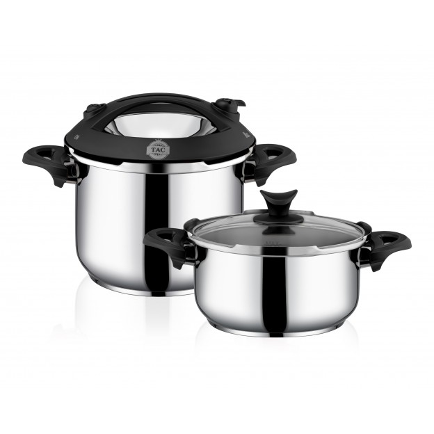 Taç Presto Induction 4-6 Lt. Pressure Cooker Pot Set Black