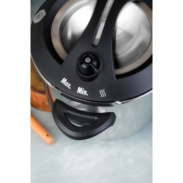 Taç Presto Induction 4 Lt. Pressure Cooker Pot Black