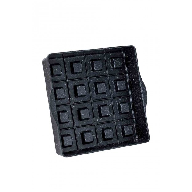 Taç Granit Döküm Brownie Kek Kalıbı Siyah 29 Cm