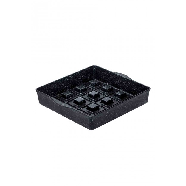 Taç Brownie Granite Cast Alumınıum Cake Mould Black 29 Cm