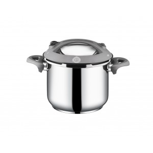 Taç Presto Induction 6 Lt. Pressure Cooker Pot Grey