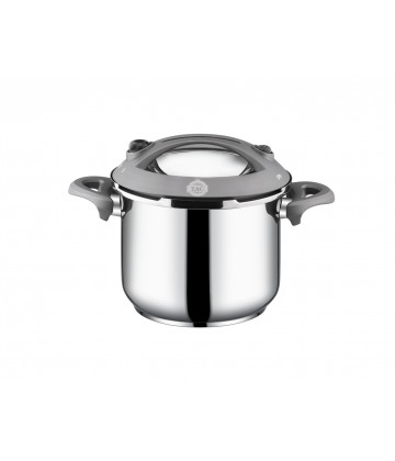 Taç Presto Induction 6 Lt. Pressure Cooker Pot Grey