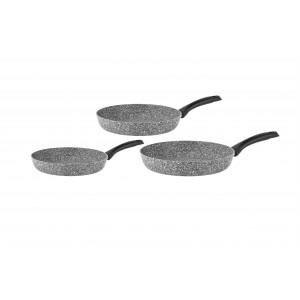 Taç Ultra Granite 3 Pcs Frying Pan Set