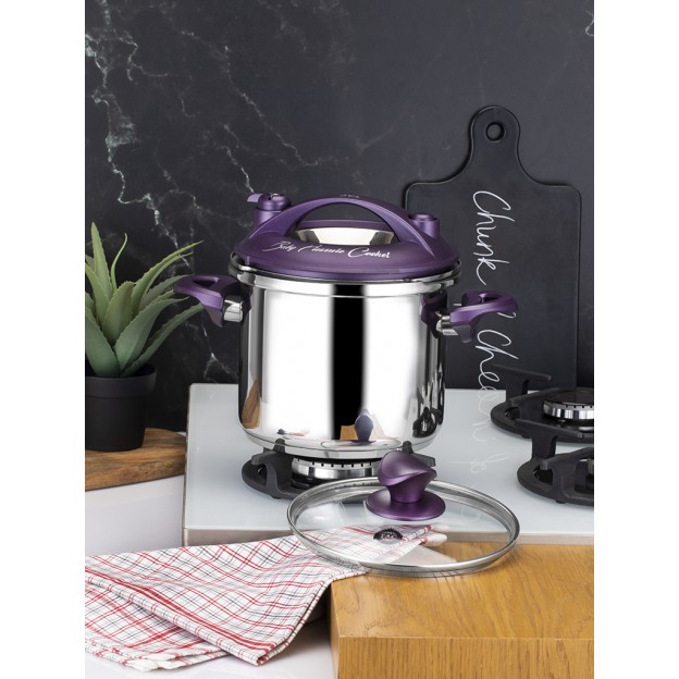 Taç Baby Pressure Cooker Pot 3.5 Lt. Purple