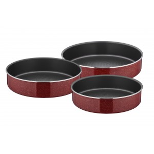 Taç Titan Granite 3 Pcs Tray Set