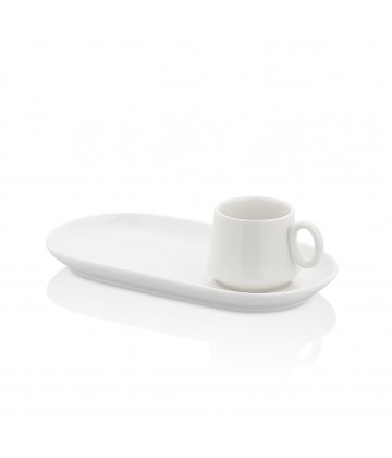 Taç Gondola  coffee cup set White