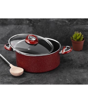 Taç Titan Granit Derin Tencere 24cm