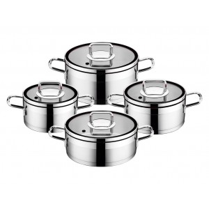 Taç Vita 4 Pcs Cookware Set Black