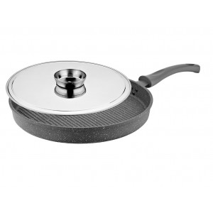 Taç Vision Cast Aluminium Fish Pan 32 cm Grey