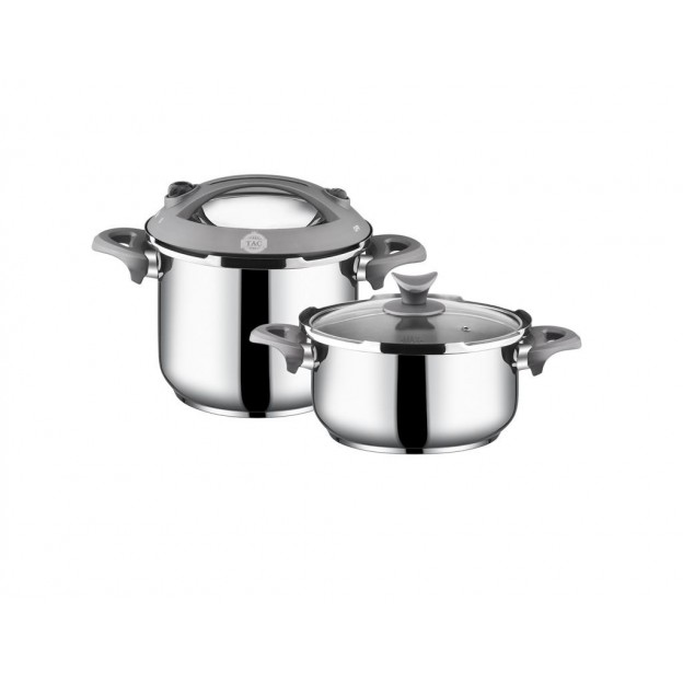 Taç Presto Induction 4-6 Lt. Pressure Cooker Pot Grey