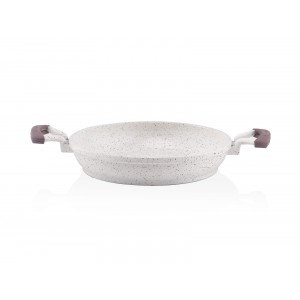 Taç Gravita Cast Omelette Pan 20 cm White