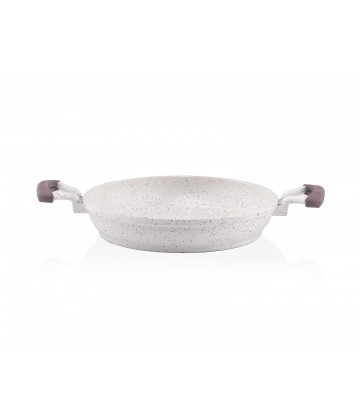 Taç Gravita Cast Omelette Pan 20 cm White