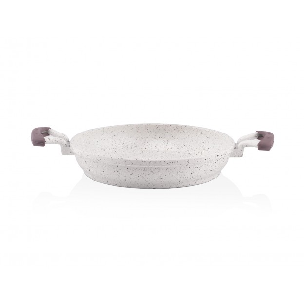 Taç Gravita Cast Omelette Pan 20 cm White